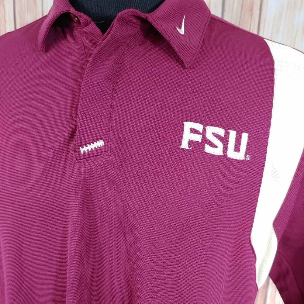 Florida State Seminoles FSU polo shirt Nike XL